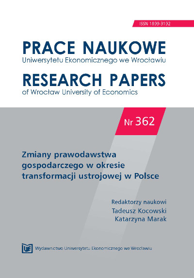 Transformation of tax adjustment of holding law in Poland Cover Image