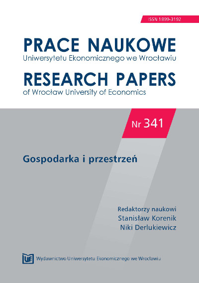 The stage of spatial planning in municipalities on the example of the city of Krakow Cover Image