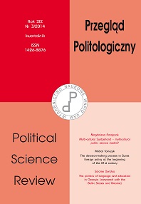 Politics as an object of study in the realities of political science instrumentalization of reason Cover Image
