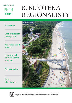 Territorial aspect of regional development in the new cohesion policy Cover Image
