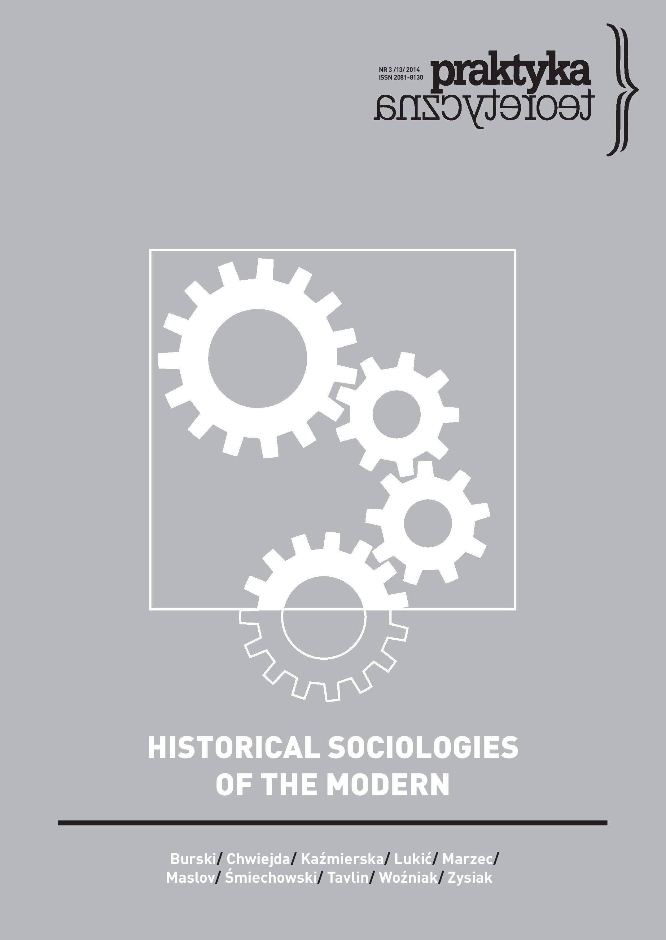 Introduction Toward a discursively oriented historical sociology of the modern Cover Image