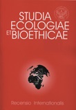 Environmental vices as an ethical and anthropological roots of environmental crisis Cover Image