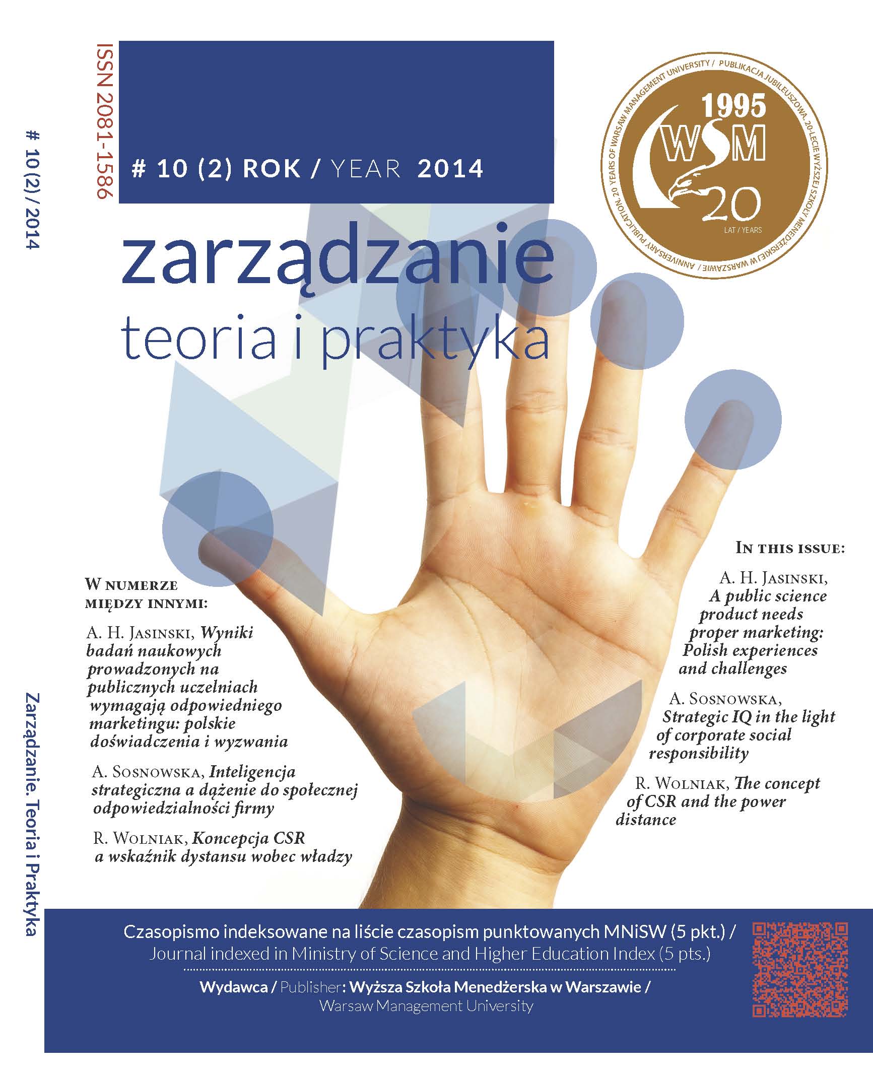 A public science product needs proper marketing: Polish experiences and challenges Cover Image