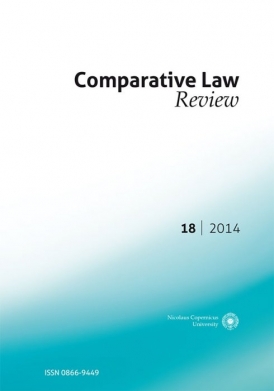 Report from XIXth International Congress of Comparative Law Held in Vienna, 20-26thJuly 2014 Cover Image