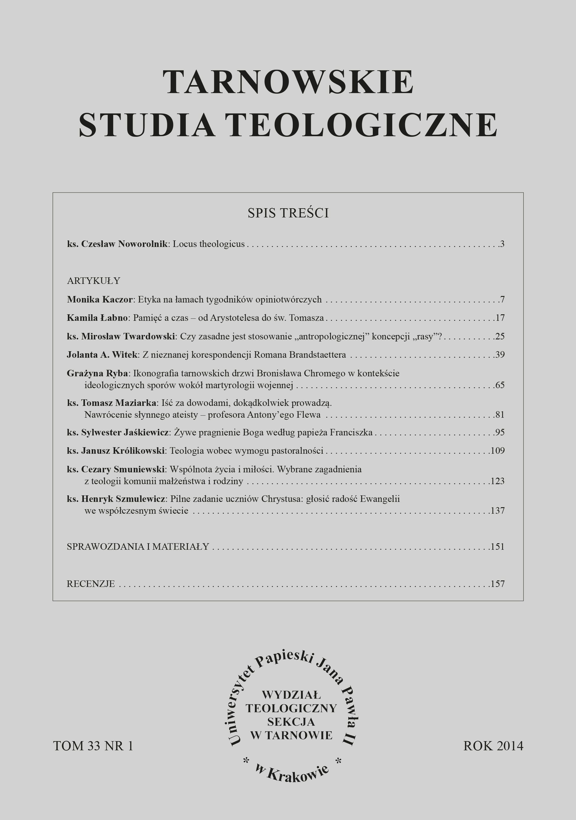 Fr. Andrzej Perzyński, Italian Theological Anthropology. Historical-Dogmatic Study, Lodz 2012, p. 404 Cover Image