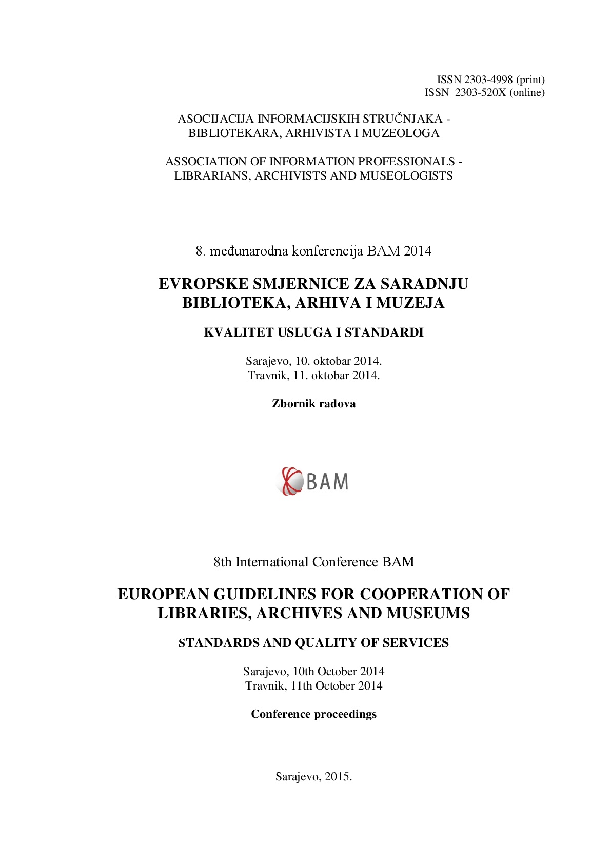 Achieving Quality and Impact for Europe’s Library Collections