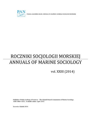 Maritime Sociology or Sociology of Maritime Issues?  World Literature Review and Some Historical Considerations Cover Image