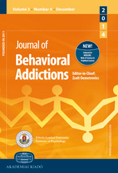 Perceived parental permissiveness toward gambling and risky behaviors in adolescents Cover Image