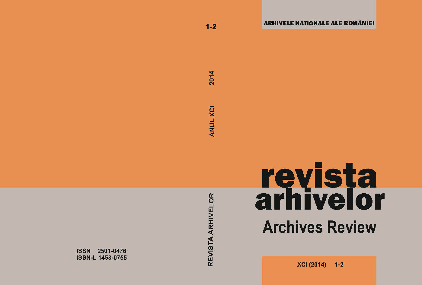 A Few Aspects Regarding Archival Organization Reflected in the Documents of Iași Local Council between 1951-1968 Cover Image