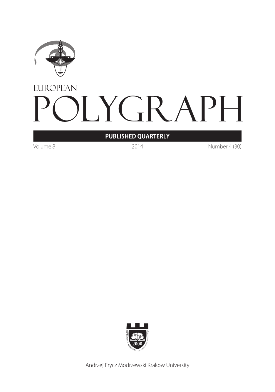 Selected Problems in Evaluation of Polygraph Examination Results Cover Image