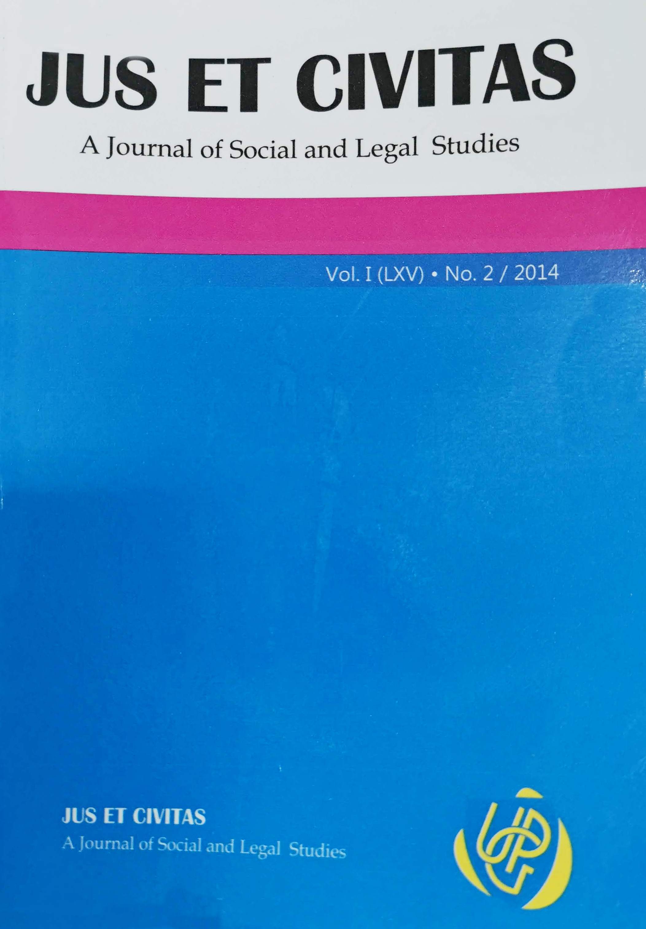 THE MINOR’S JUDGMENT ASSUMPTION IN CIVIL AND CRIMINAL LAW IN REGARD TO THE AGE LIMITS ESTABLISHED BY THE LAWMAKER Cover Image