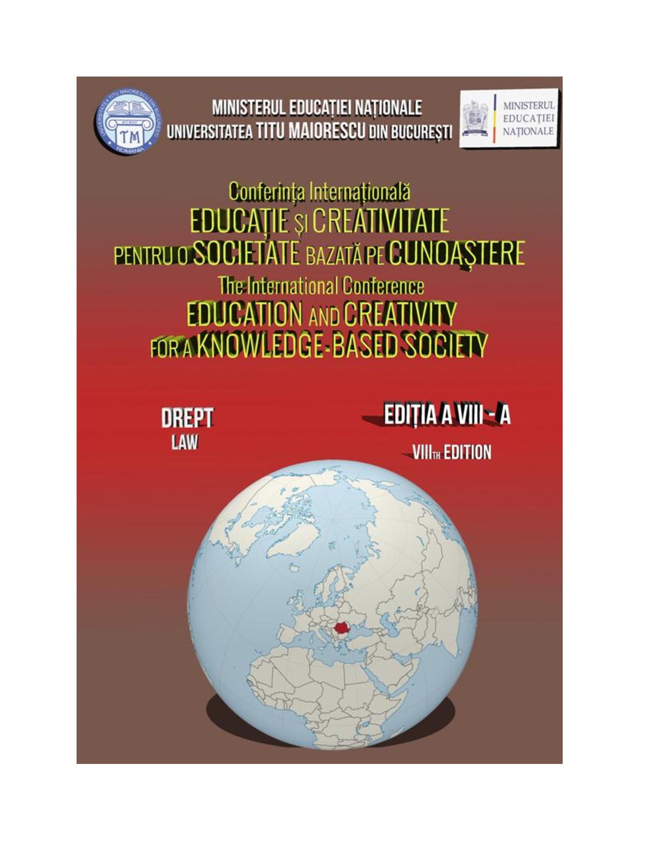 INTERNATIONAL JURIDICAL COOPERATION IN THE FIELD OF SPECIAL INVESTIGATION METHODS Cover Image