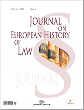 5 Years of the European Society for History of Law Cover Image