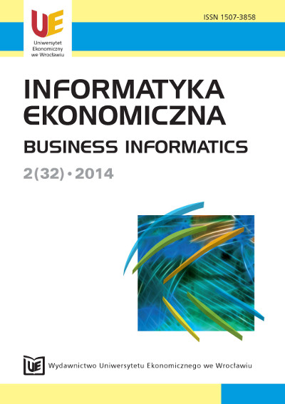 Standard program of bachelor study in Business Informatics – preliminary concept Cover Image