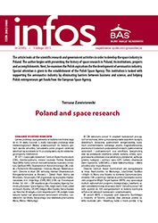 Poland and space research Cover Image