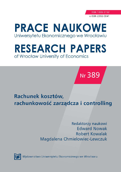 Performance measurement in small and medium enterprises in Poland  Cover Image