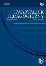 Husserl’s phenomenology tropes in second degree pedagogy understood as a hermeneutic paradigm pedagogy. “Two rationalities” by Robert Kwaśnica ... Cover Image