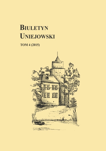Gniezno archbishops’ castle in Uniejów in 15th century in the light of written records Cover Image