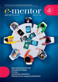 Workshop - a tool in the process of education at the university  Cover Image