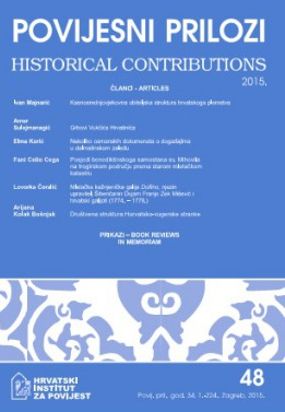 Late Medieval Family Structures Among the Croatian Nobility Cover Image