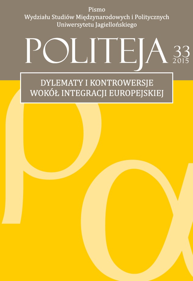 Polish Euroscepticism in the context of theoretical and comparative dilemmas Cover Image