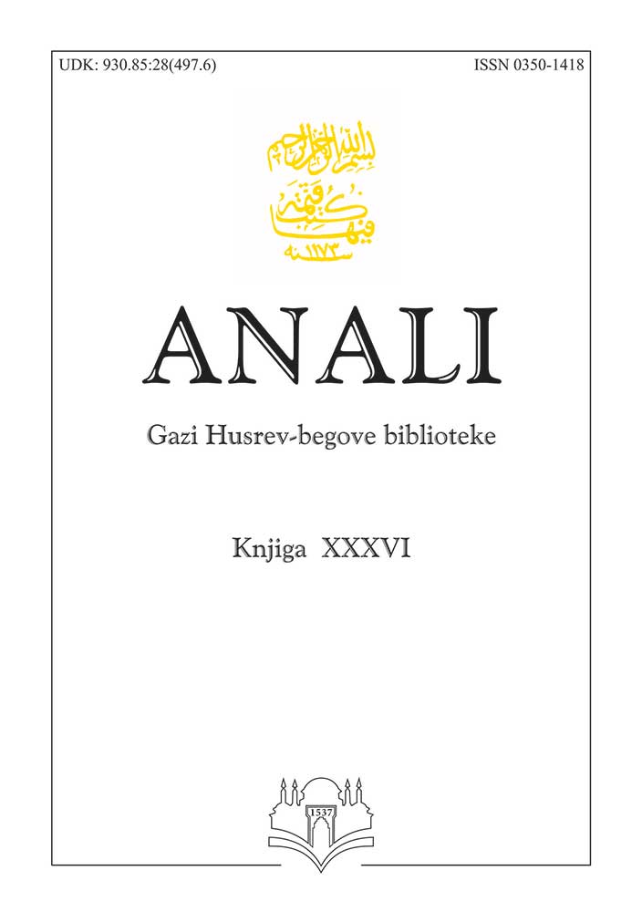 Morphonologic and morphologic language features of Turkish proverbs in Latin lettering by Mehmed-bey Kapetanovi-Ljubušak Cover Image
