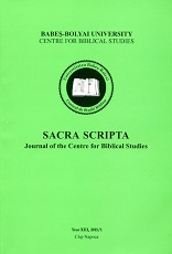 VORSTELLUNGEN DER SEPTUAGINTA ZUM WOHNEN GOTTES