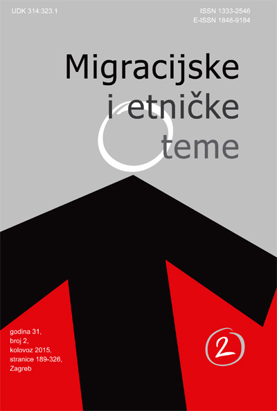 Attitudes of the Citizens of the Central Part of Serbia towards the Influence of Immigrants on Local Culture and Tradition Cover Image