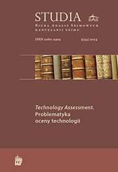 Overview of Technology Assessment methods and procedures Cover Image