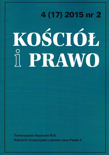 Custom in the Canon Law and in the Polish Law Cover Image