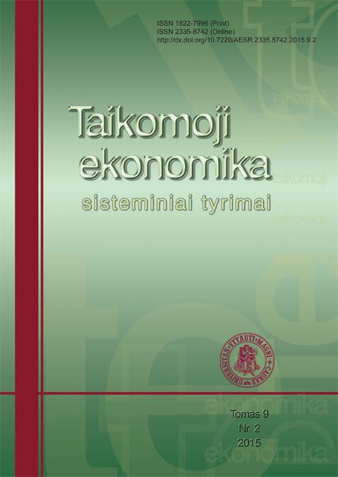 Problems of Financial Provision at the Latvian Municipalities in the Tax Policy Context Cover Image