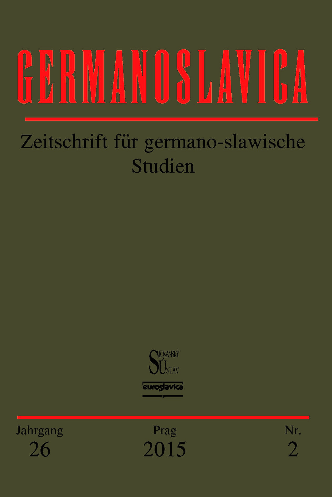 The Slavic-Germanic Relations in the Neo-Historical Novels by Ludwig Bauer Cover Image