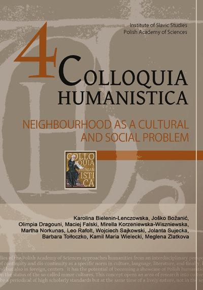 The Structure of Relations among Neighbours in Croatia Cover Image