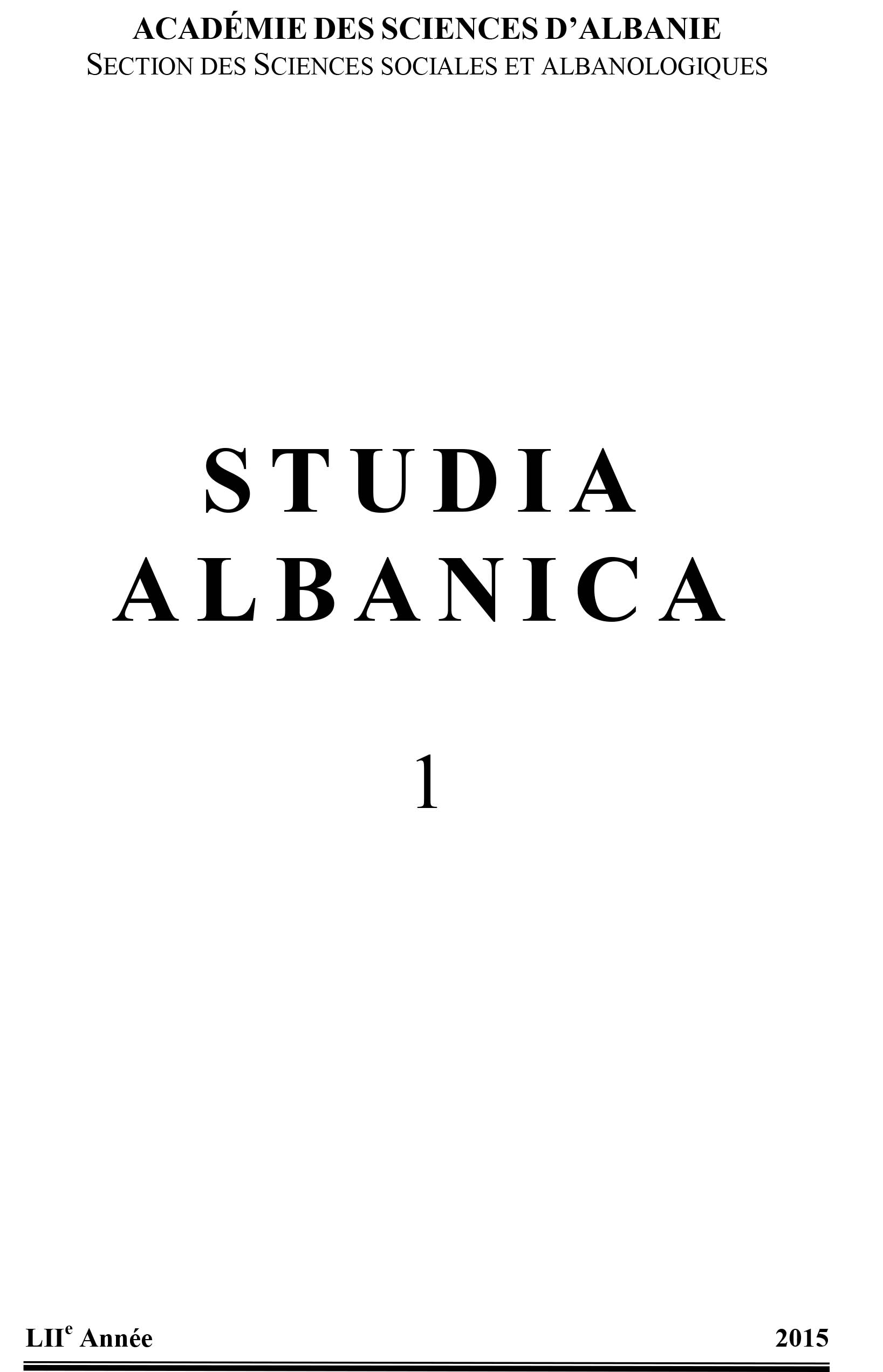 Jews in Albania under the Italian Occupation Cover Image