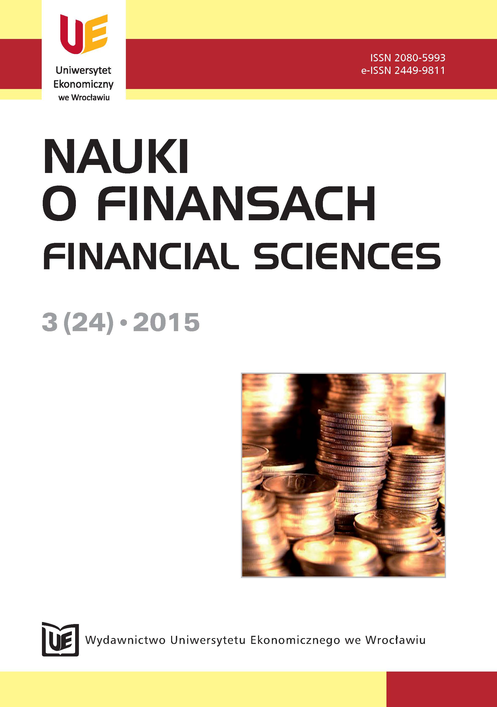 The information scope of the condensed financial statement of small undertakings Cover Image