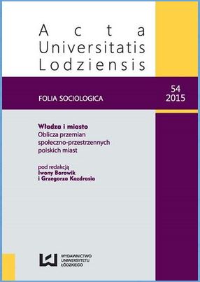 Social consequences of the revitalization of Wroclaw’s Nadodrze neighborhood Cover Image