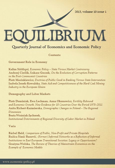 Fertility Rebound and Economic Growth. New Evidence for 18 Countries Over the Period 1970–2011 Cover Image