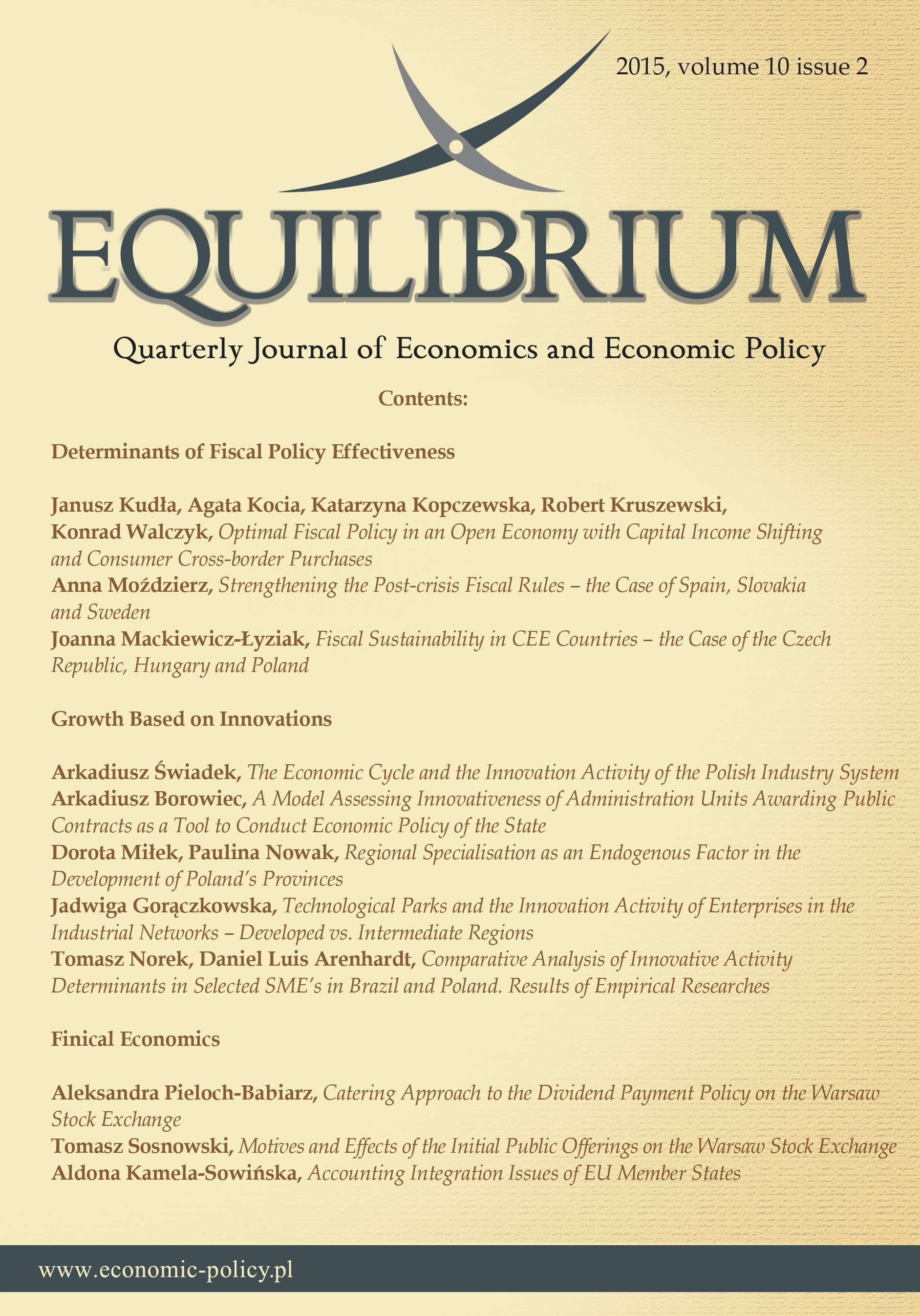 Optimal Fiscal Policy in an Open Economy with Capital Income Shifting and Consumer Cross-border Purchases Cover Image
