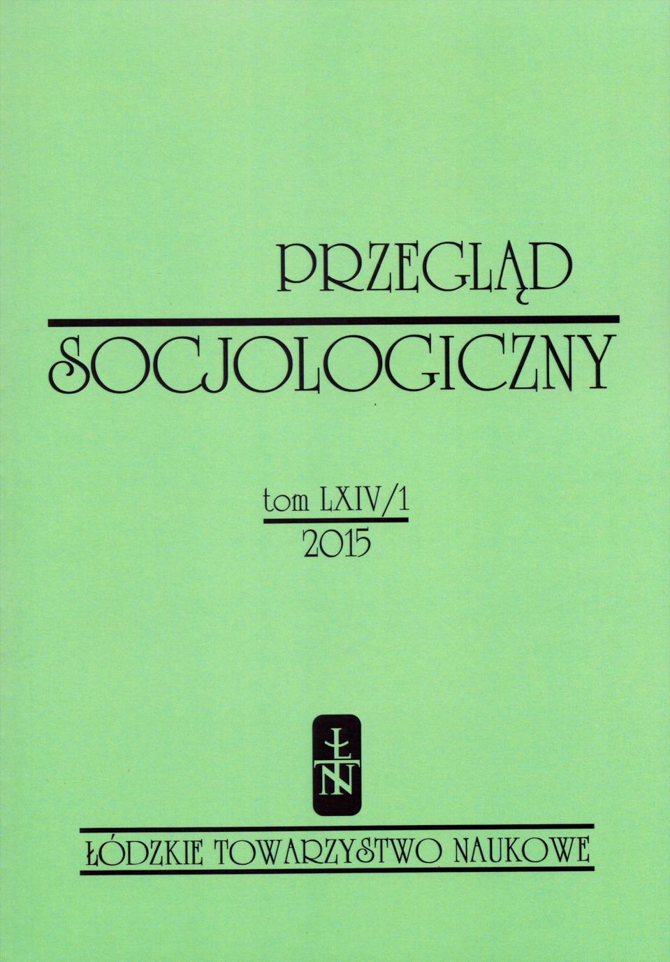 Underprivileged children in the social space of impunity: The example of the children’s residential care system in the Polish People’s Republic Cover Image