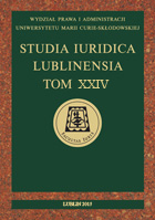 Selected Polish Legal Bibliography on the Application of Law Cover Image