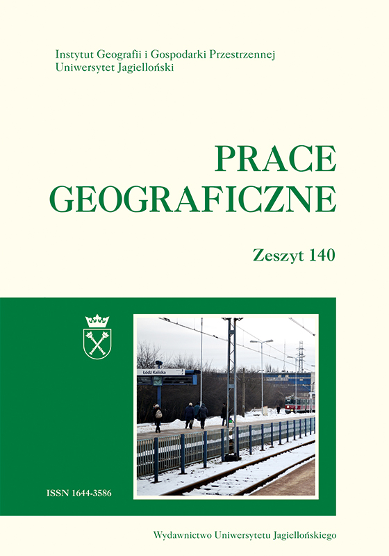Connections between the towns of the Łódź region in the system of public rail transport in the light of communication potential Cover Image