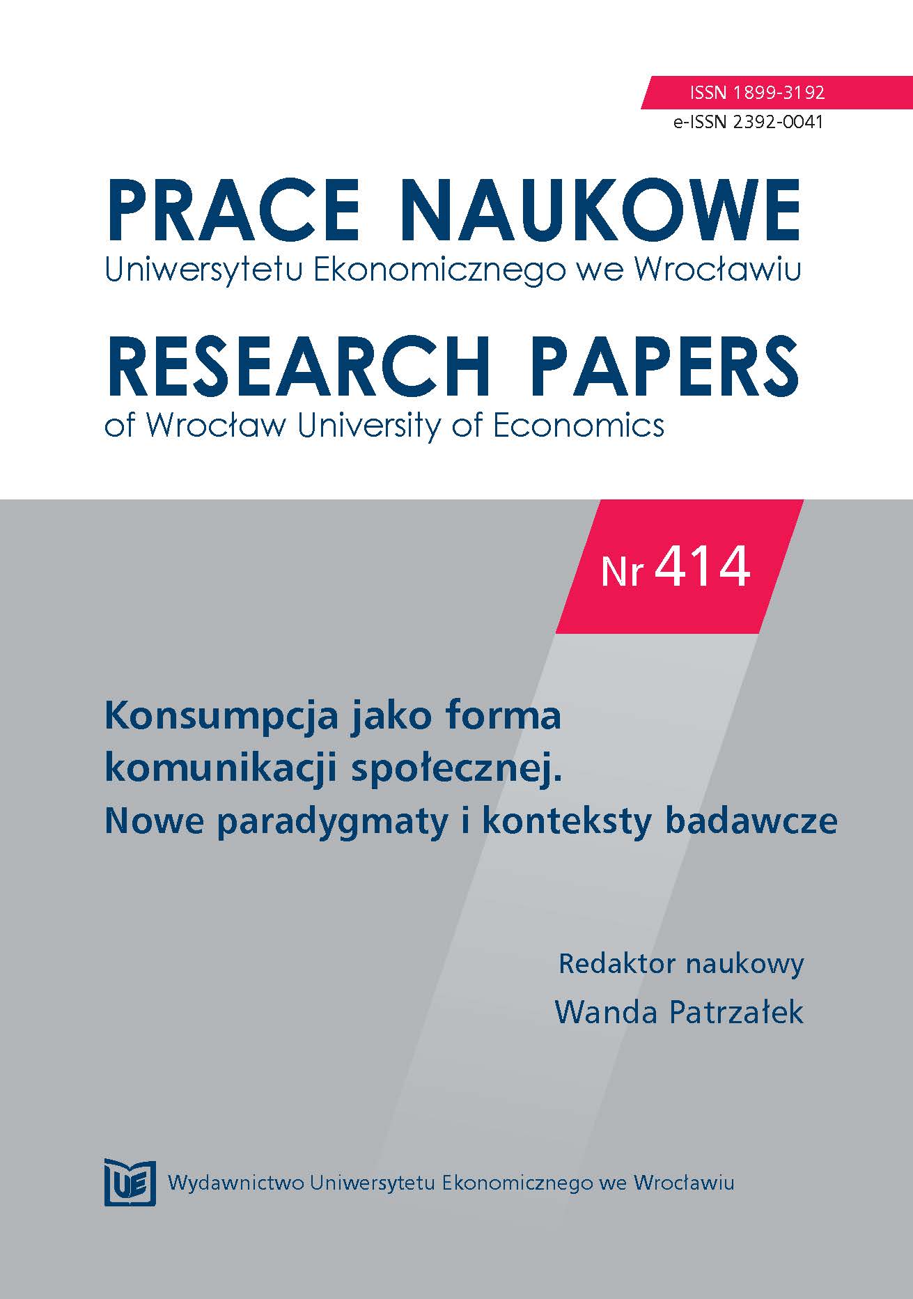 Virtualization of consumption in Polish society Cover Image