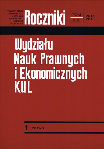 The principle of separation and balance of powers in Polish constitutional law: A historical view Cover Image