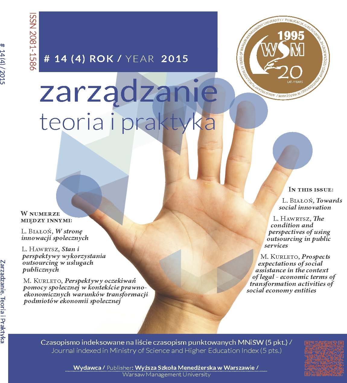 Praktyka CSR w Polsce – aspekty pracownicze Cover Image