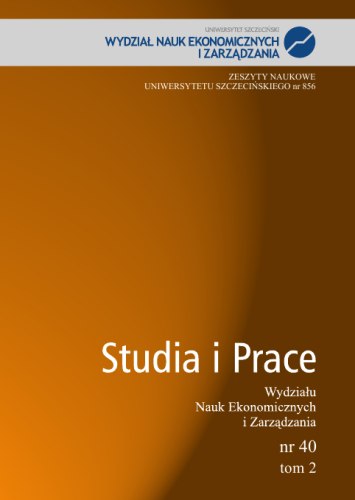 SYSTEMS OF SUPPORTING OF ECOLOGICAL INNOVATIONS IN THE EASTERN POLAND Cover Image