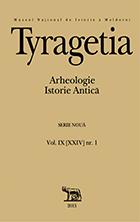 New findings of Greek amphorae in the area of Peceneaga in Western Dobrogea Cover Image