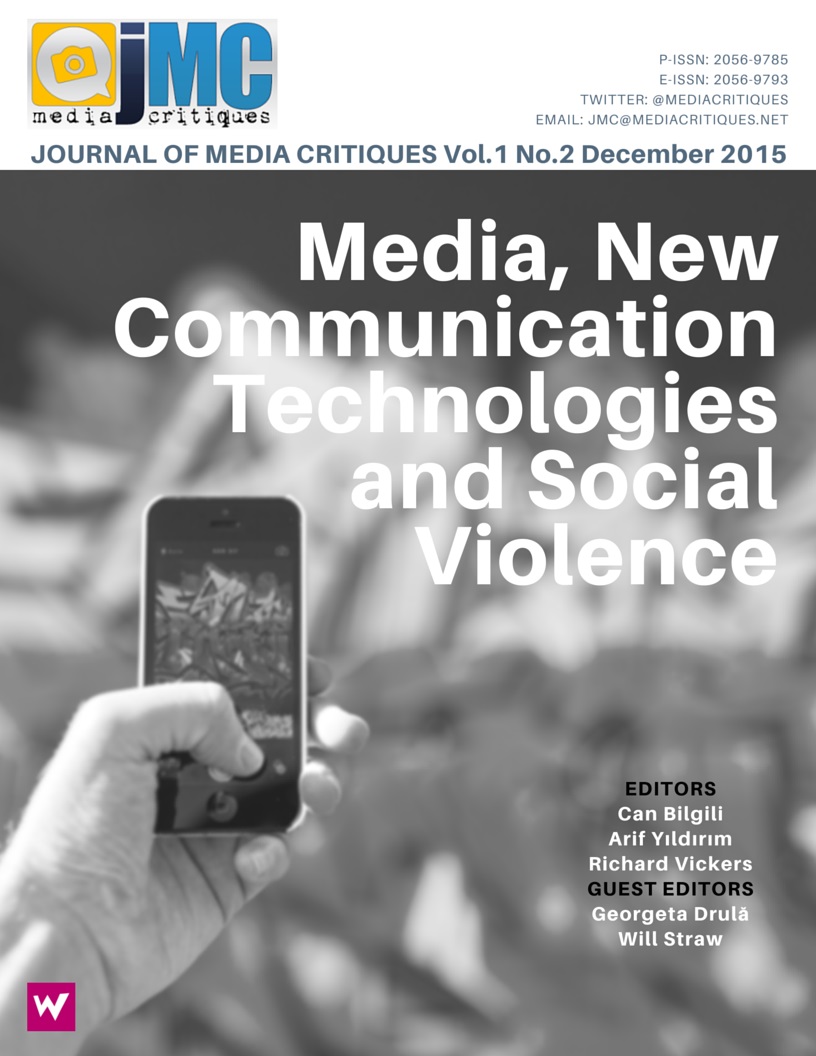 A RESEARCH ON PRESENTATION OF VIOLENCE IN SOCIAL MEDIA: OPINIONS OF FACEBOOK USERS Cover Image
