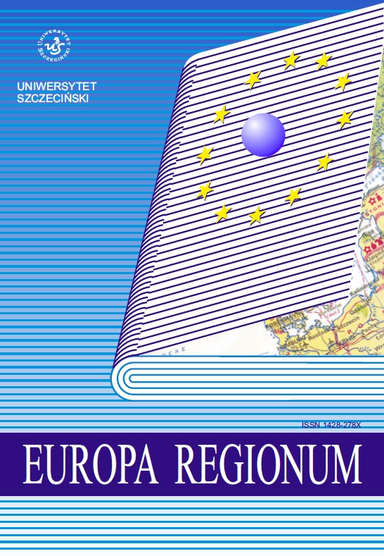 Direct determinants of changes in employment in the countries of Central and Eastern Europe in the years 2004–2013 Cover Image