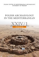PRELIMINARY REPORT ON THE ARCHAEOLOGICAL SURVEY OF THE JOINT KUWAITI–POLISH MISSION, FAILAKA ISLAND, 2012 Cover Image