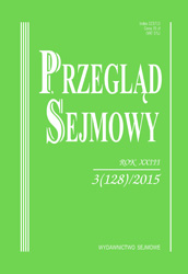 Some New Comments on Internal Legal Enactments: A Slight Polemic against Adam Krzywoń Cover Image